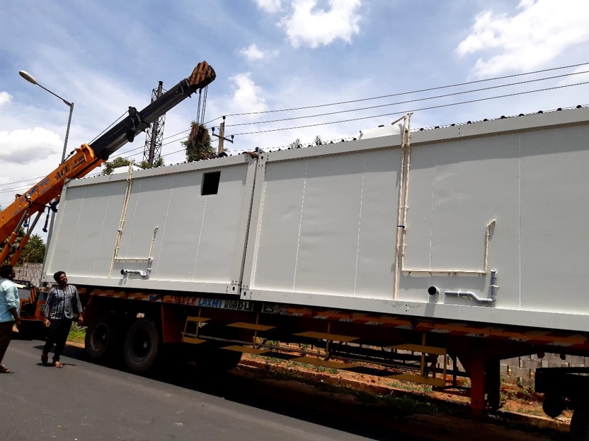 Mobile  Isolation Unit For Covid 19 Patients