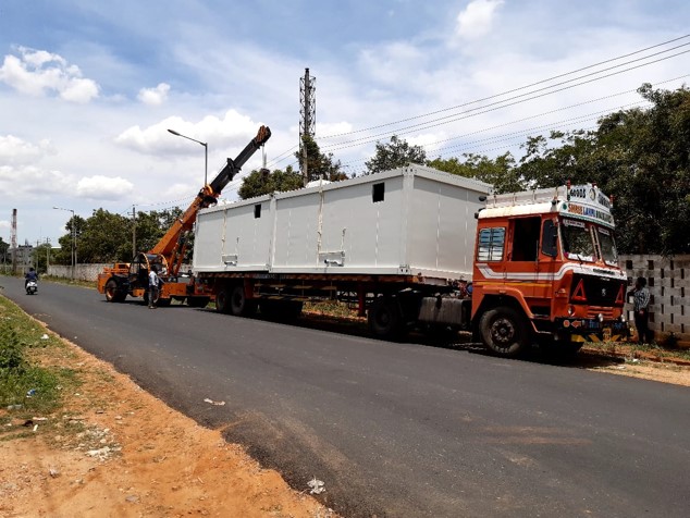 Mobile  Isolation Unit For Covid 19 Patients